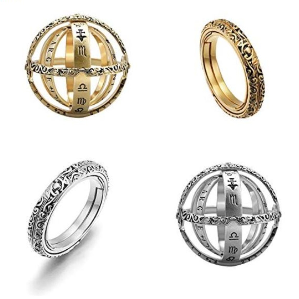 Astronomical Articulating Armillary Sphere Ring